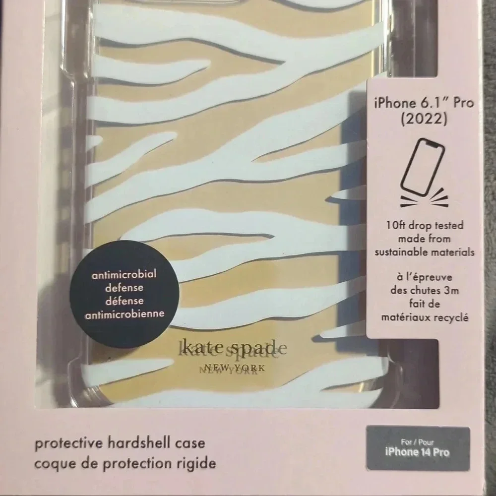 Kate Spade protective Hardshell Case iPhone 14 pro
